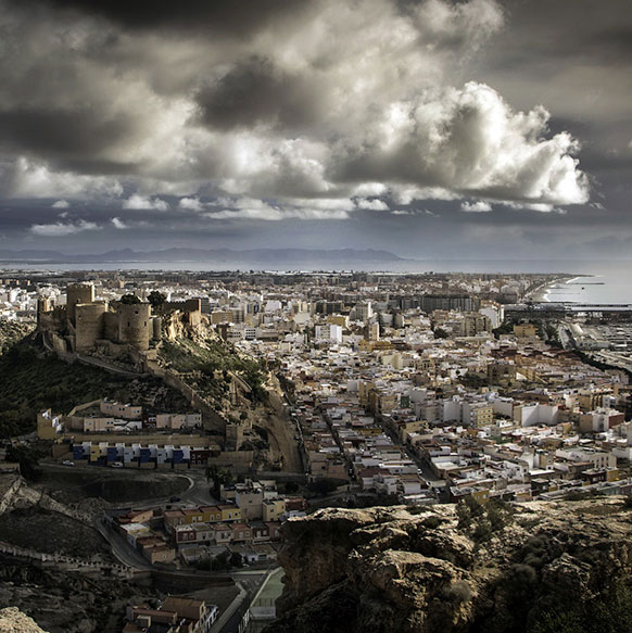 panorámica de la ciudad de Almería